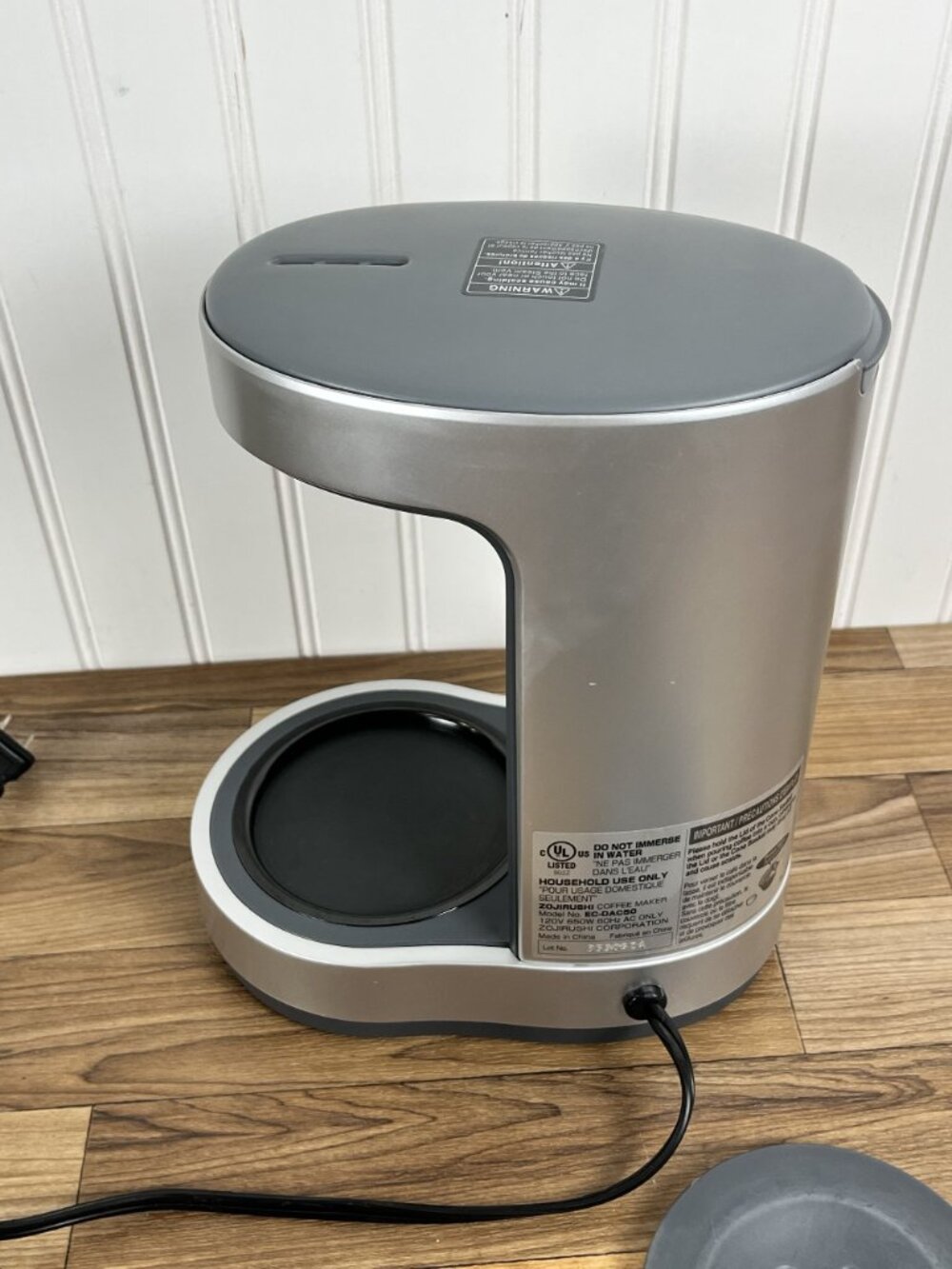 Zojirushi EC-DAC50 Zutto 5-Cup Drip Premium Coffeemaker Brewer Tested - Picture 10 of 10